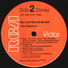 Laden Sie das Bild in den Galerie-Viewer, Harry Belafonte : My Lord What A Mornin' (LP, Album, RE, Roc)