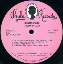 Laden Sie das Bild in den Galerie-Viewer, Justin Wilson : Hunting With Justin Wilson (LP)