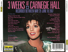 Load image into Gallery viewer, Liza Minnelli : Liza Minnelli At Carnegie Hall (2xCD, Album)