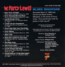 Laden Sie das Bild in den Galerie-Viewer, W. Furry Lewis* : Blues Magician (CD, Album)