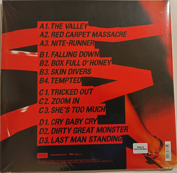 Afgang til Syge person bacon Buy Duran Duran : Red Carpet Massacre (2xLP, Album, RE) Online for a great  price – Record Town TX