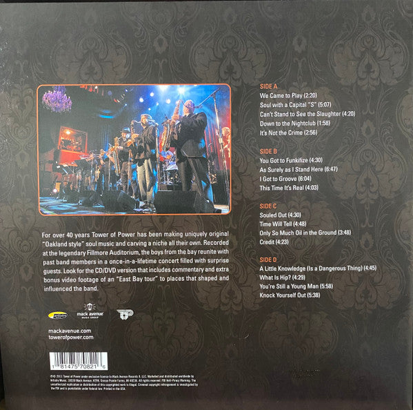 TOWER OF POWER 40TH ANNIVERSARY NEW LP 海外 即決-