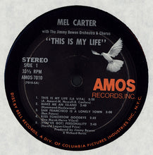 Load image into Gallery viewer, Mel Carter : This Is My Life (LP, Album)