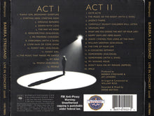 Load image into Gallery viewer, Barbra Streisand : Live In Concert 2006 (2xCD, Album)