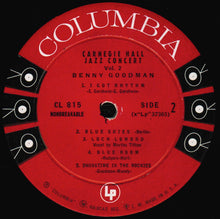 Load image into Gallery viewer, Benny Goodman : The Famous 1938 Carnegie Hall Jazz Concert - Vol. 2 (LP, Album, Mono, RE)