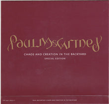 Load image into Gallery viewer, Paul McCartney : Chaos And Creation In The Backyard (Special Edition) (CD, Album, Cin + DVD, NTSC, Cin)