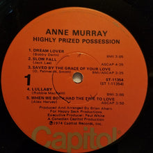 Laden Sie das Bild in den Galerie-Viewer, Anne Murray : Highly Prized Possession (LP, Album, Los)