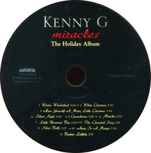 Load image into Gallery viewer, Kenny G (2) : Miracles - The Holiday Album (CD, Album)