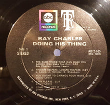 Load image into Gallery viewer, Ray Charles : Doing His Thing (LP, Album)