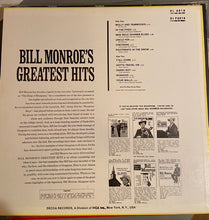 Load image into Gallery viewer, Bill Monroe : Bill Monroe's Greatest Hits (LP, Comp)