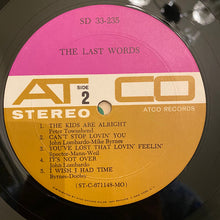 Load image into Gallery viewer, The Last Words (2) : The Last Words (LP, Album, MO-)