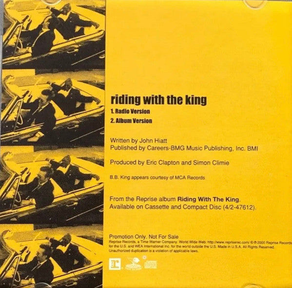 B.B. King ★ Eric Clapton - Riding With The King - CD