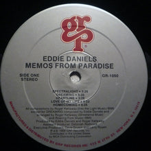 Load image into Gallery viewer, Eddie Daniels : Memos From Paradise (LP, Album)