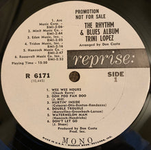 Charger l'image dans la galerie, Trini Lopez : The Rhythm & Blues Album (LP, Album, Mono, Promo)