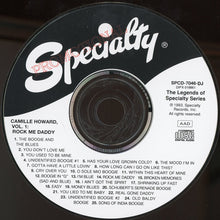 Charger l'image dans la galerie, Camille Howard : Vol. 1: Rock Me Daddy (CD, Comp, Promo)