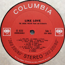 Load image into Gallery viewer, Andre Previn* : Like Love (LP, Album, RE)