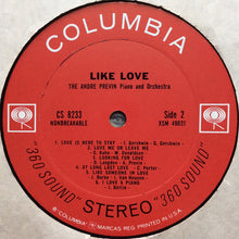 Load image into Gallery viewer, Andre Previn* : Like Love (LP, Album, RE)