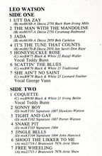Laden Sie das Bild in den Galerie-Viewer, Leo Watson : The Scat Man (LP, Comp)