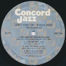 Charger l'image dans la galerie, Scott Hamilton - Warren Vaché : Skyscrapers (LP, Album)