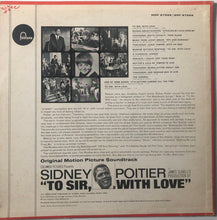 Load image into Gallery viewer, Various : To Sir, With Love Original Motion Picture Soundtrack (LP, Album, Mono, RP)