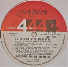 Laden Sie das Bild in den Galerie-Viewer, Mantovani And His Orchestra : An Evening With Mantovani (LP, Album, Gat)