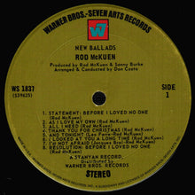 Load image into Gallery viewer, Rod McKuen : New Ballads (LP, Album)