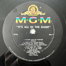 Load image into Gallery viewer, Tommy Edwards : It's All In The Game (LP, Album, Mono)