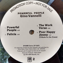Laden Sie das Bild in den Galerie-Viewer, Gino Vannelli : Powerful People (LP, Album, Promo)