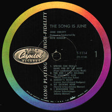 Charger l'image dans la galerie, June Christy : The Song Is June! (LP, Album, Mono, Scr)