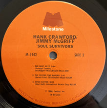Charger l'image dans la galerie, Hank Crawford / Jimmy McGriff : Soul Survivors (LP, Album, Car)