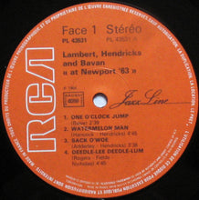 Load image into Gallery viewer, Lambert, Hendricks & Bavan : At Newport '63 (LP, Album, RE)