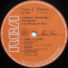 Load image into Gallery viewer, Lambert, Hendricks & Bavan : At Newport '63 (LP, Album, RE)