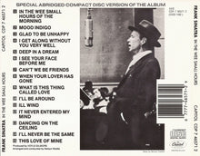 Load image into Gallery viewer, Frank Sinatra : In The Wee Small Hours (CD, Album, RE)