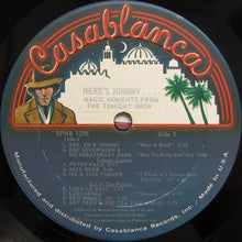Load image into Gallery viewer, Johnny Carson : Here's Johnny.... Magic Moments From The Tonight Show (2xLP, Album, Pre)