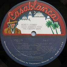 Load image into Gallery viewer, Johnny Carson : Here's Johnny.... Magic Moments From The Tonight Show (2xLP, Album, Pre)