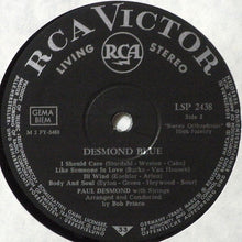 Load image into Gallery viewer, Paul Desmond With Strings : Desmond Blue (LP, Album)