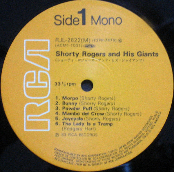 Buy Shorty Rogers And His Giants : Shorty Rogers And His Giants