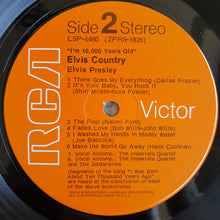 Load image into Gallery viewer, Elvis Presley : Elvis Country (I'm 10,000 Years Old) (LP, Album, Ind)