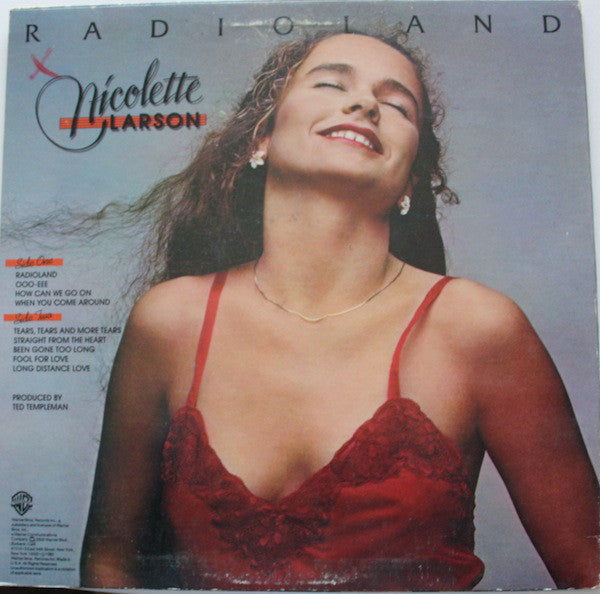 Buy Nicolette Larson : Radioland (LP, Album, Jac) Online for a