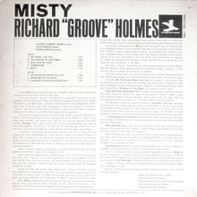 Load image into Gallery viewer, Richard "Groove" Holmes : Misty (LP, Album, Mono)
