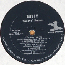 Load image into Gallery viewer, Richard "Groove" Holmes : Misty (LP, Album, Mono)