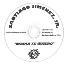 Load image into Gallery viewer, Santiago Jimenez, Jr. : Maria Te Quiero (CD, Album, Ltd)