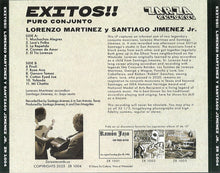 Load image into Gallery viewer, Lorenzo Martinez y Santiago Jimenez, Jr. : Exitos!! (CD, Album, Ltd)