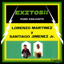 Laden Sie das Bild in den Galerie-Viewer, Lorenzo Martinez y Santiago Jimenez, Jr. : Exitos!! (12", Ltd, Gre)