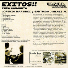 Laden Sie das Bild in den Galerie-Viewer, Lorenzo Martinez y Santiago Jimenez, Jr. : Exitos!! (12", Ltd, Gre)