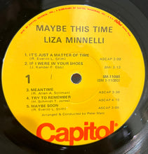 Charger l'image dans la galerie, Liza Minnelli : Maybe This Time (LP, Album, RE, Yel)
