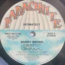 Load image into Gallery viewer, Randy Brown (2) : Intimately (LP, Album, Promo, San)