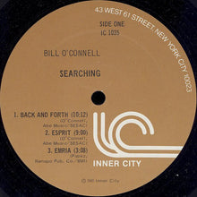 Laden Sie das Bild in den Galerie-Viewer, Bill O'Connell : Searching (LP, Album)