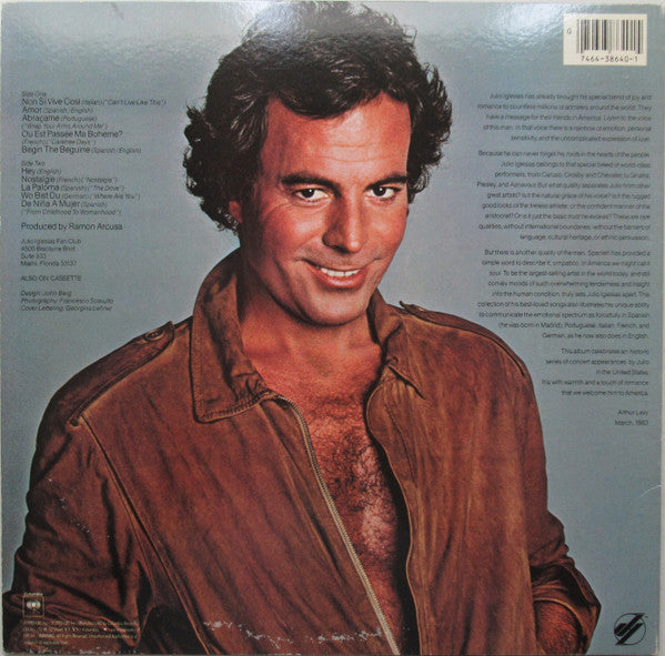 Julio Iglesias - Julio - LP