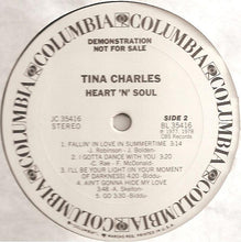 Load image into Gallery viewer, Tina Charles : Heart 'N' Soul (LP, Album, Promo)